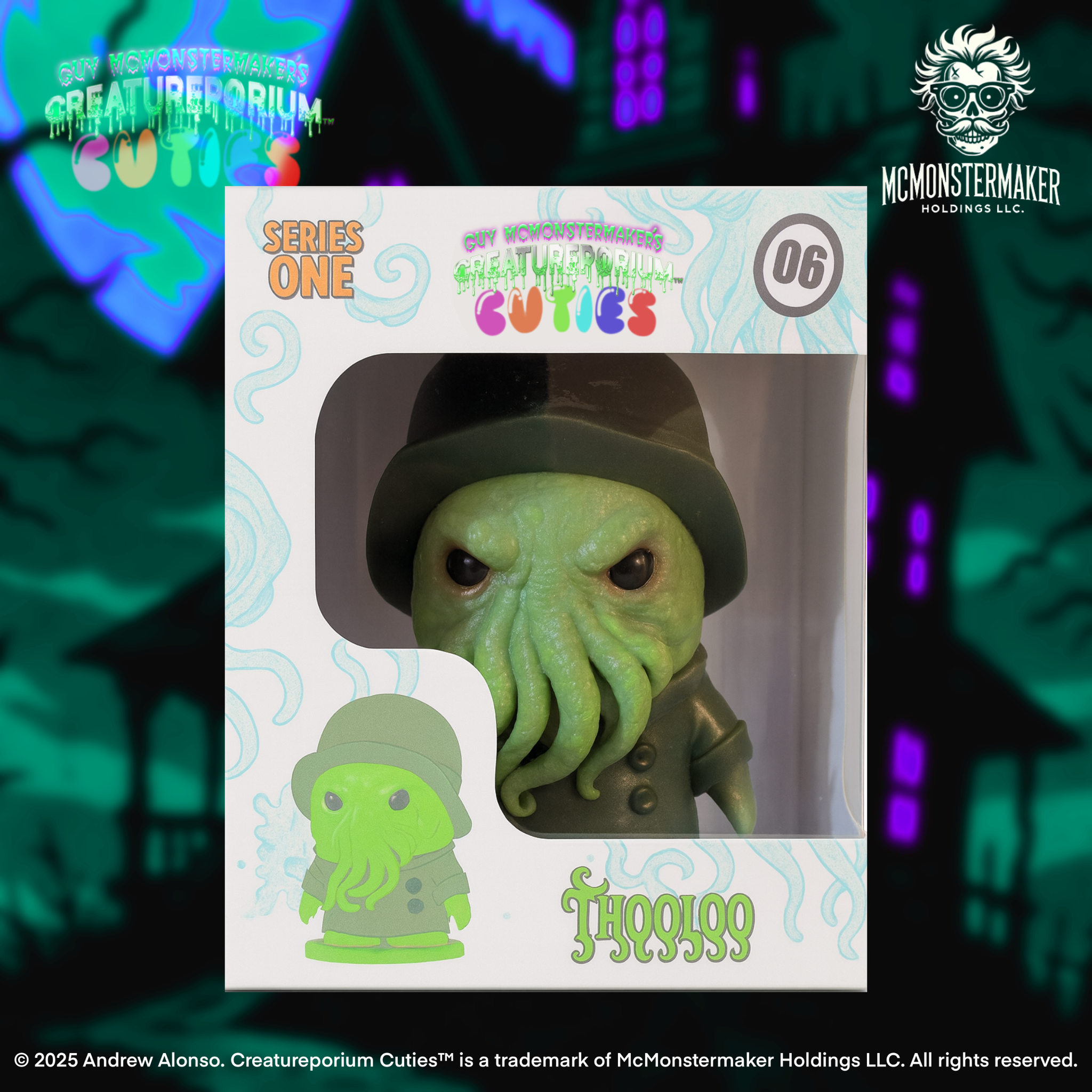 Thooloo, a digitally sculpted horror collectible by The Creatureporium in Texas