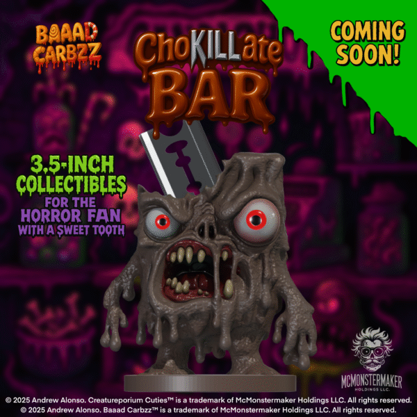 ChoKILLate™ collectible figure from Baaad Carbzzz™ by The Creatureporium